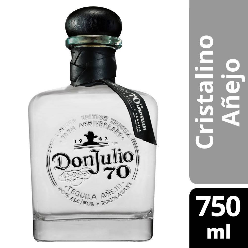 Don Julio Anejo Claro 70th Anniversary Tequila - 750 ml bottle