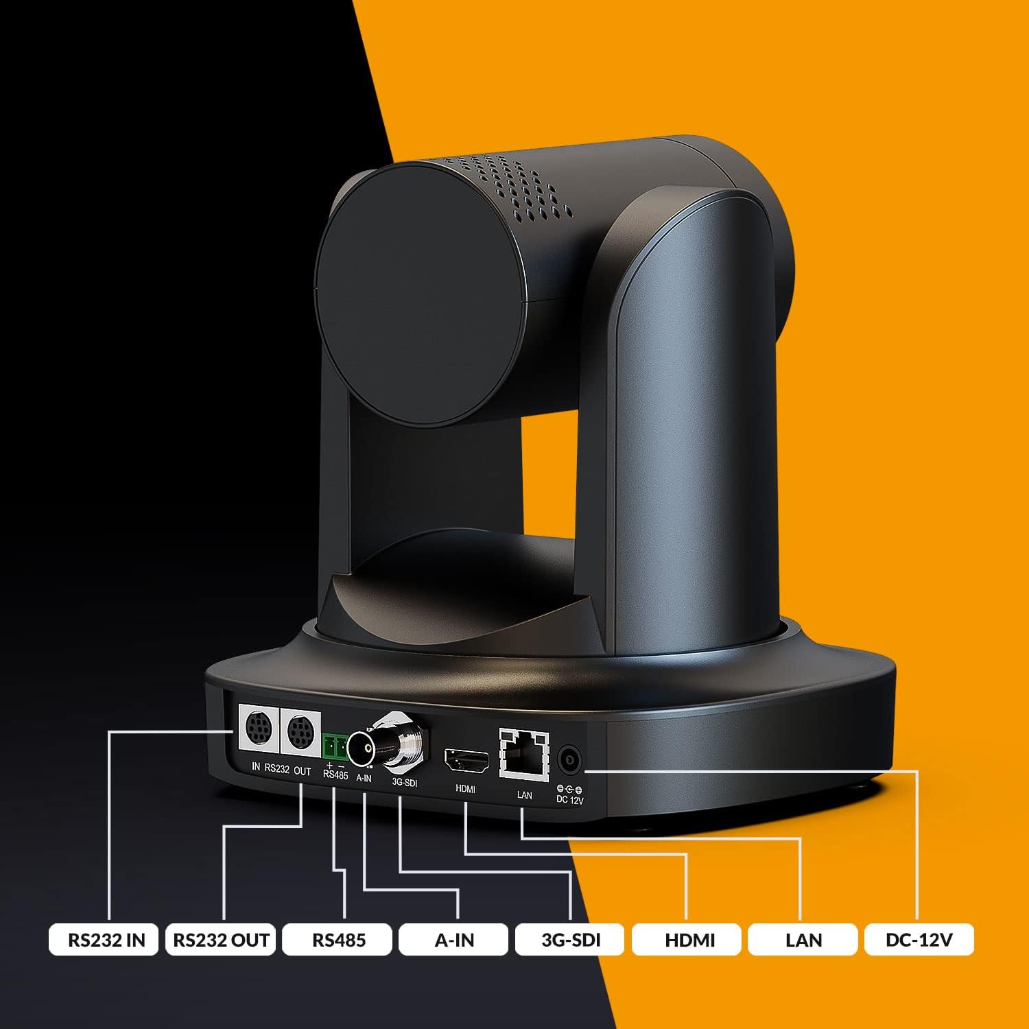 Church Camera Live Streaming Conference Room Camera System PTZ Camera POE 20x Optical Zoom with Simultaneous HDMI/3G-SDI 1080P 60Fps IP Live Streaming for Meeting Broadcast Conference Churches Events