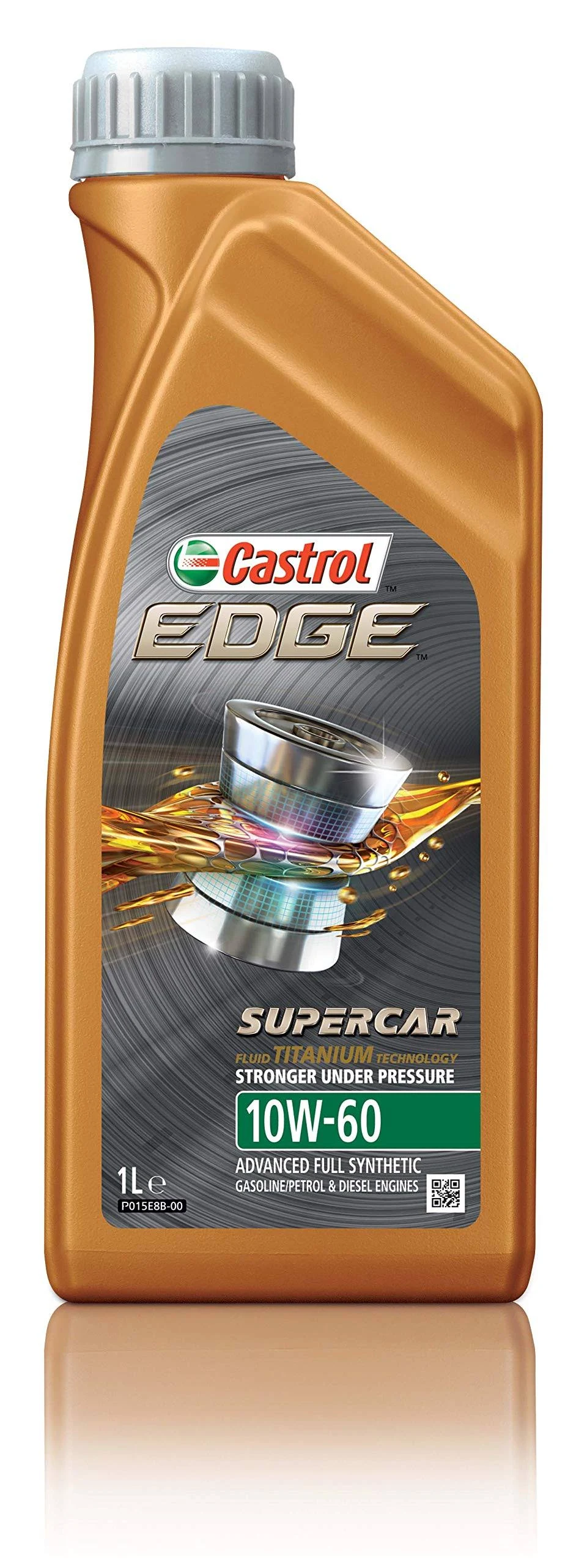 (12 Pack) Castrol Edge Supercar 10W-60 Advanced Full Synthetic Motor Oil, 1 L