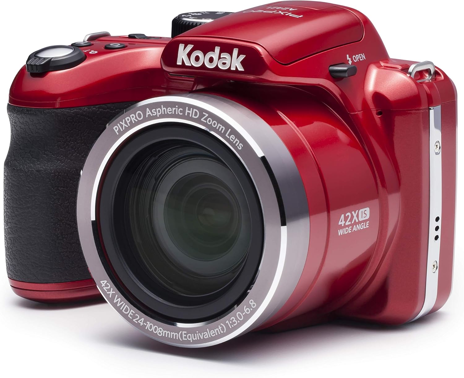 KODAK PIXPRO Astro Zoom AZ421-BK 16MP Digital Camera with 42X Optical Zoom and 3 LCD Screen (Black)
