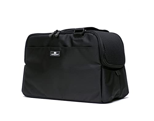 Sleepypod Atom - Airline Approved Pet Carrier and Crash-Tested Car Seat for Cats and Dogs up to 12 lbs. (Dark Chocolate)