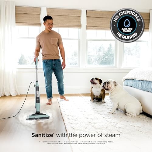 Shark Steam & Scrub with Steam Blaster Technology All-in-One Hard Floor Steam Mop with 3 Steam Modes & LED Headlights S8201