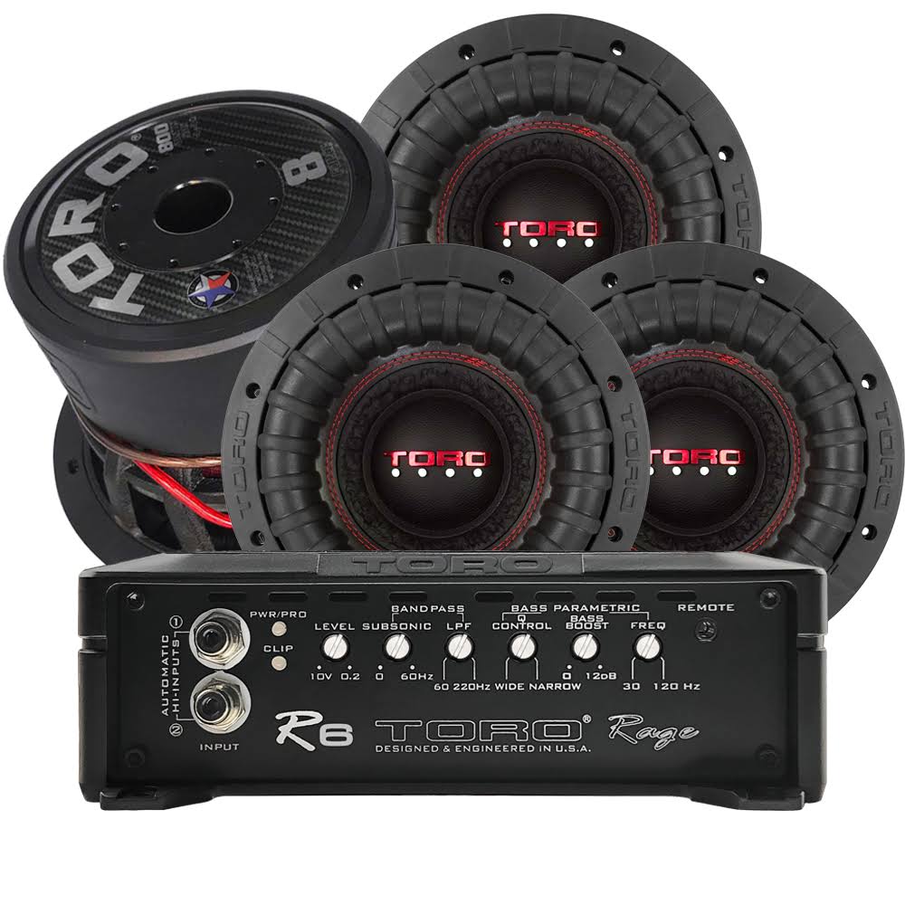 Force 8 | 8 inch 800 Watts Car Subwoofer