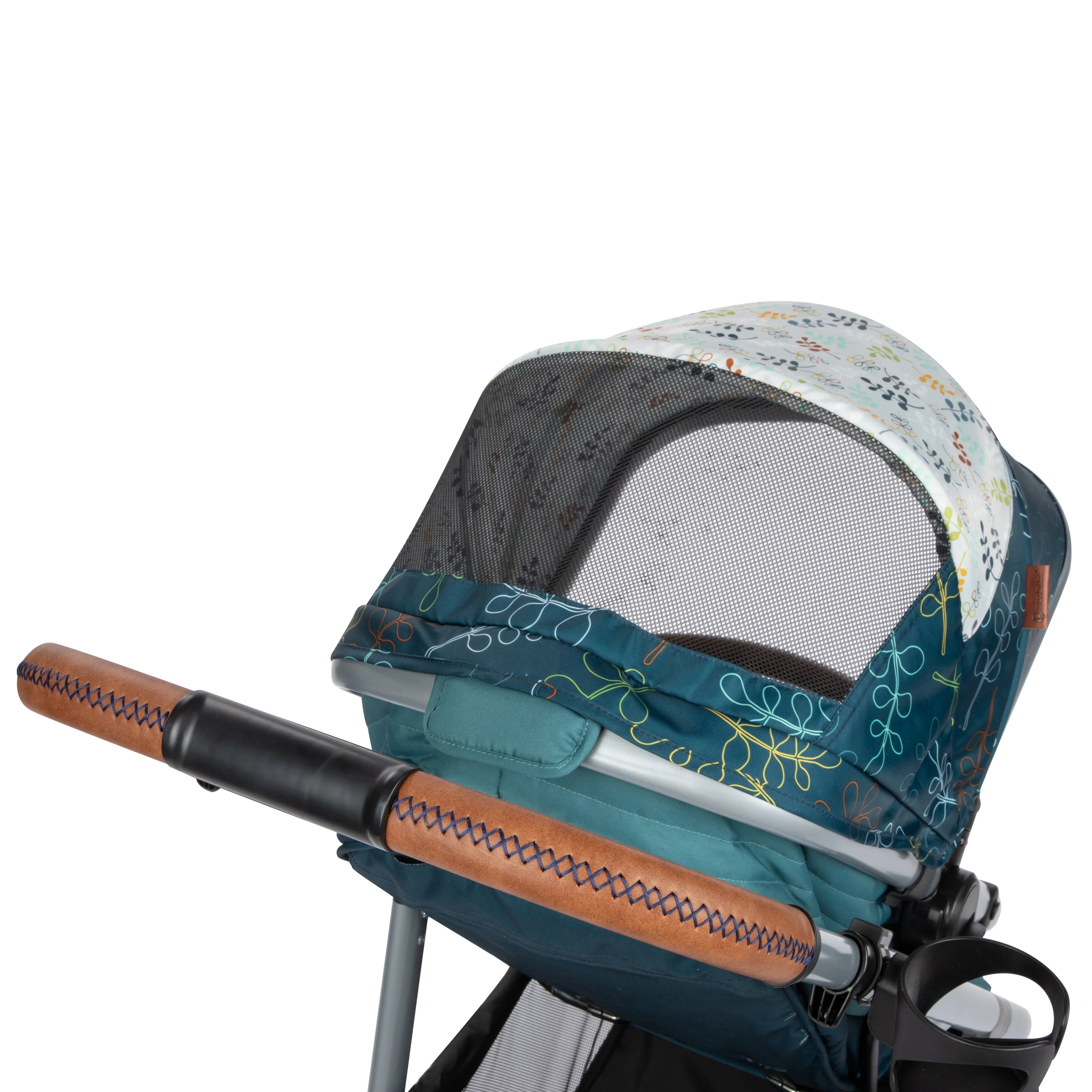Monbebe Lynx 6 in 1 Modular Travel System Stroller and Infant Car Seat, Leaf