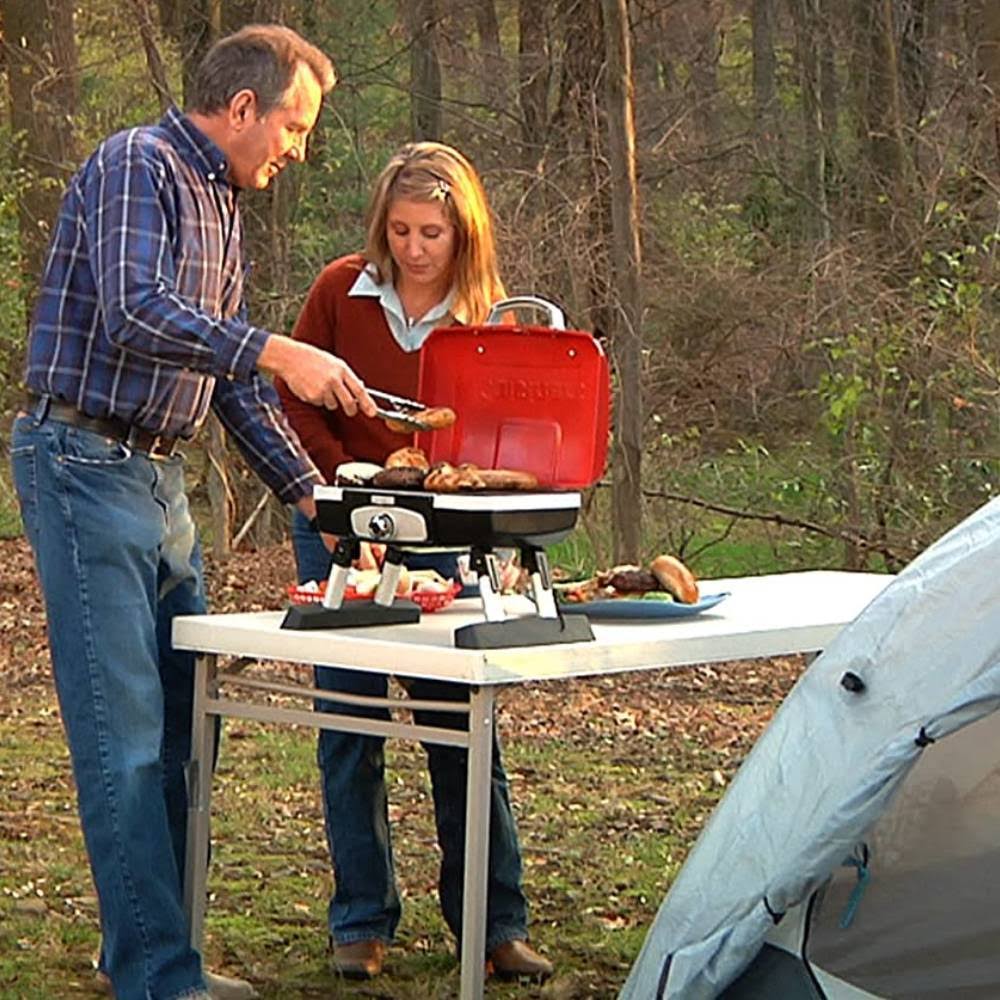 Cuisinart Cgg 180t Petit Gourmet Portable Tabletop GAS Grill Red
