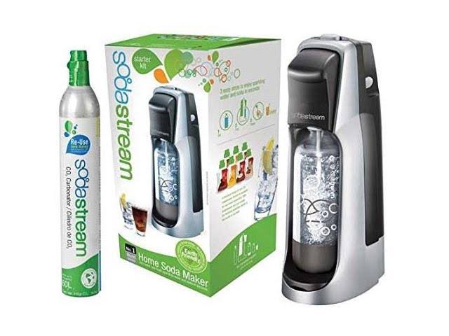 Sodastream Blk/Slv Jet Soda Maker
