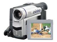 Panasonic Palmcorder PV-DV203 - Camcorder - 680 KP - 10x optical zoom - Mini DV