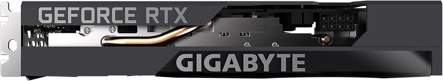 Gigabyte NVIDIA GeForce RTX 3050 EAGLE Graphics Card - 8GB GDDR6, 128-bit, PCI-E 4.0, 1777MHz Core Clock, 1x DP 1.4, 1 x HDMI 2.1, NVIDIA Ampere - GV-N3050EAGLE-8GD