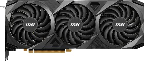 MSI Gaming GeForce RTX 3080 Ti Gaming X Trio 12G Computer Gaming Graphics Card 12GB GDRR6X 320-Bit HDMI/DP Nvlink Torx Fan 3 Ampere Architecture OC, NVIDIA GPU Video Cards for Gaming PC (Renewed)