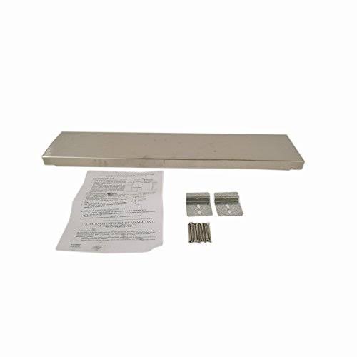 Whirlpool W10655450 Slide-in Stainless Steel Backsplash