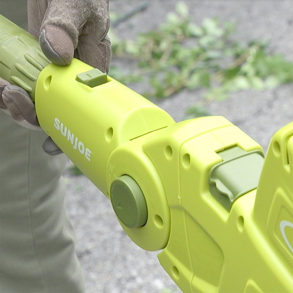 Sun Joe SJH902E 21-in 4-Amp Multi-Angle Electric Telescoping Pole Hedge Trimmer