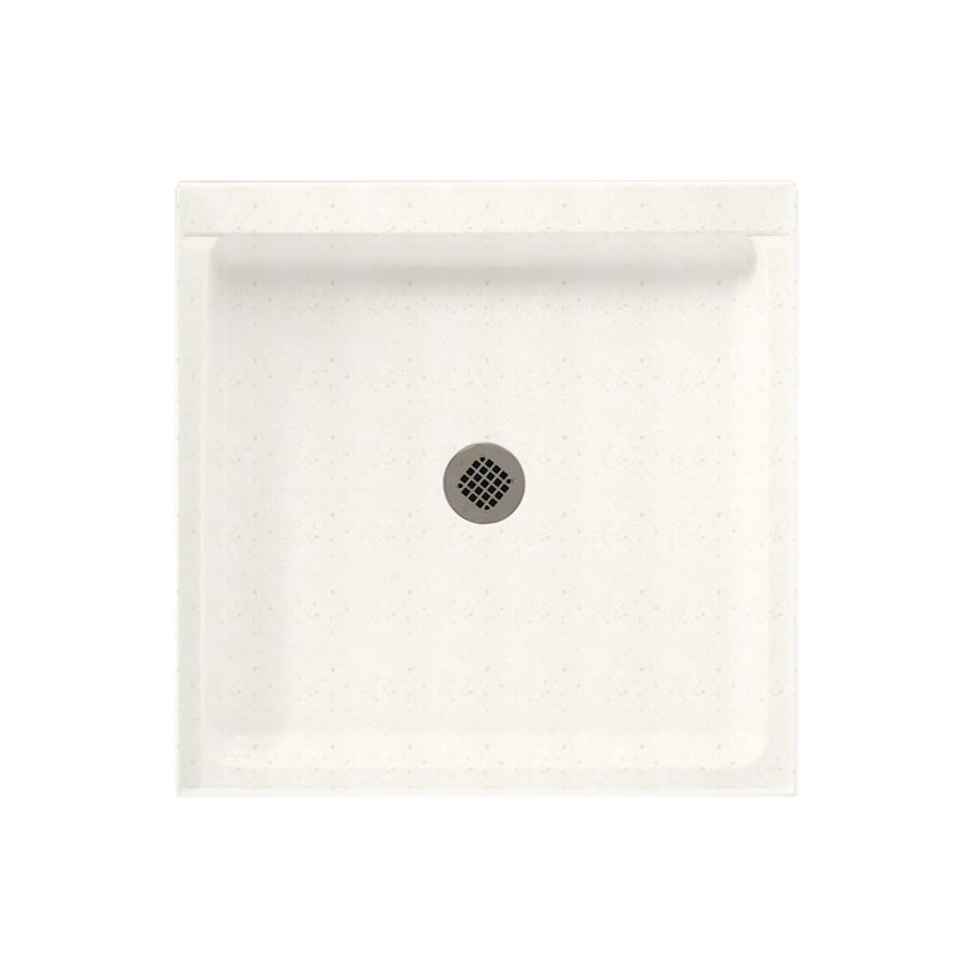 Swan Solid Surface 32-in x 32-in Shower Base with Center Drain in Baby&s Breath