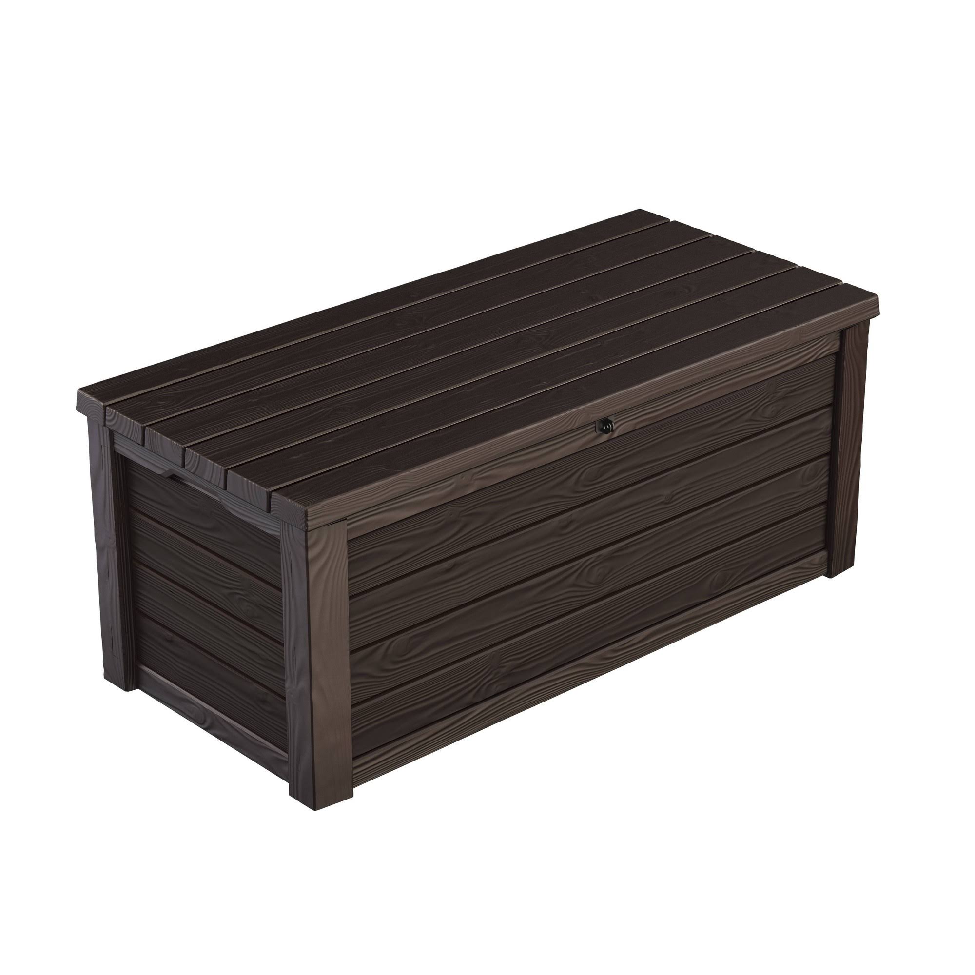 Keter Eastwood 150 gal. Resin Deck Box, Brown