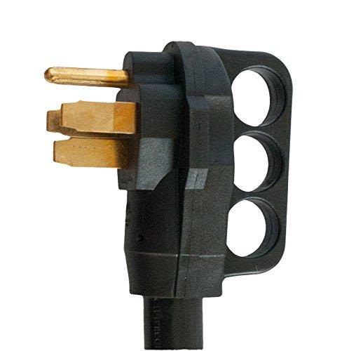 Cynder RV 50 Amp Electrical Extension Cord 50& 02016, Black
