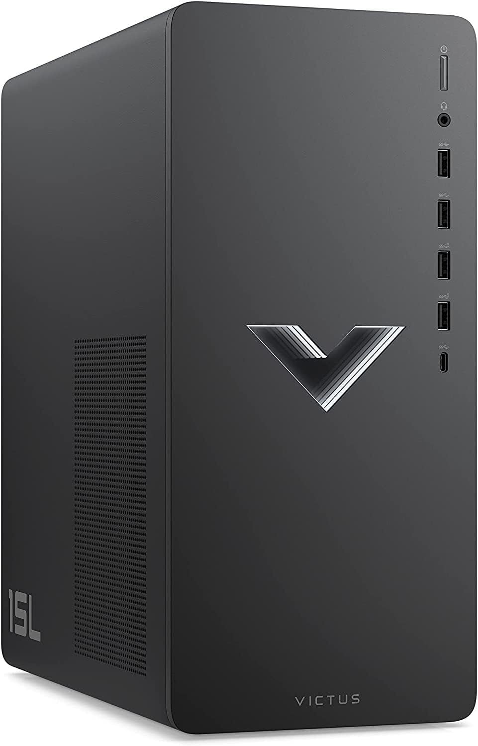 HP 2023 Newest Victus Gaming Desktop, AMD Ryzen 7 5700G Processor(8-core), AMD Radeon RX 6600XT Graphics, 32GB DDR4 RAM, 1TB SSD, 2TB HDD, Wired Keyboard and Mouse Combo, Windows 11 Home