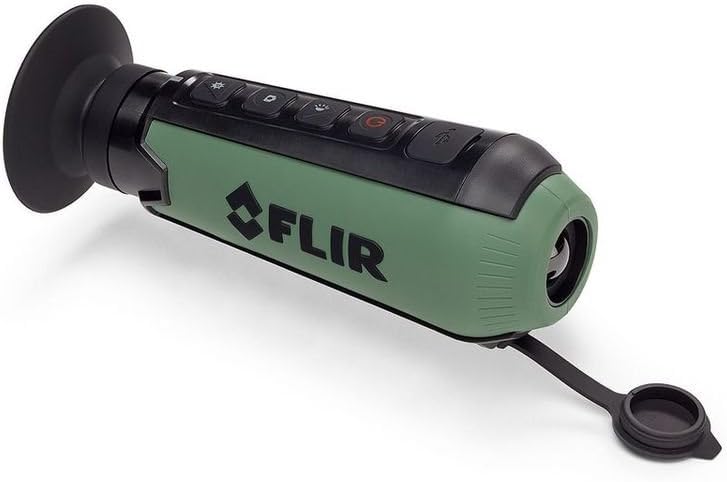 FLIR Scout TK Handheld Thermal Imaging Monocular Green, 6.0" x2"x 2" (L × W × H)
