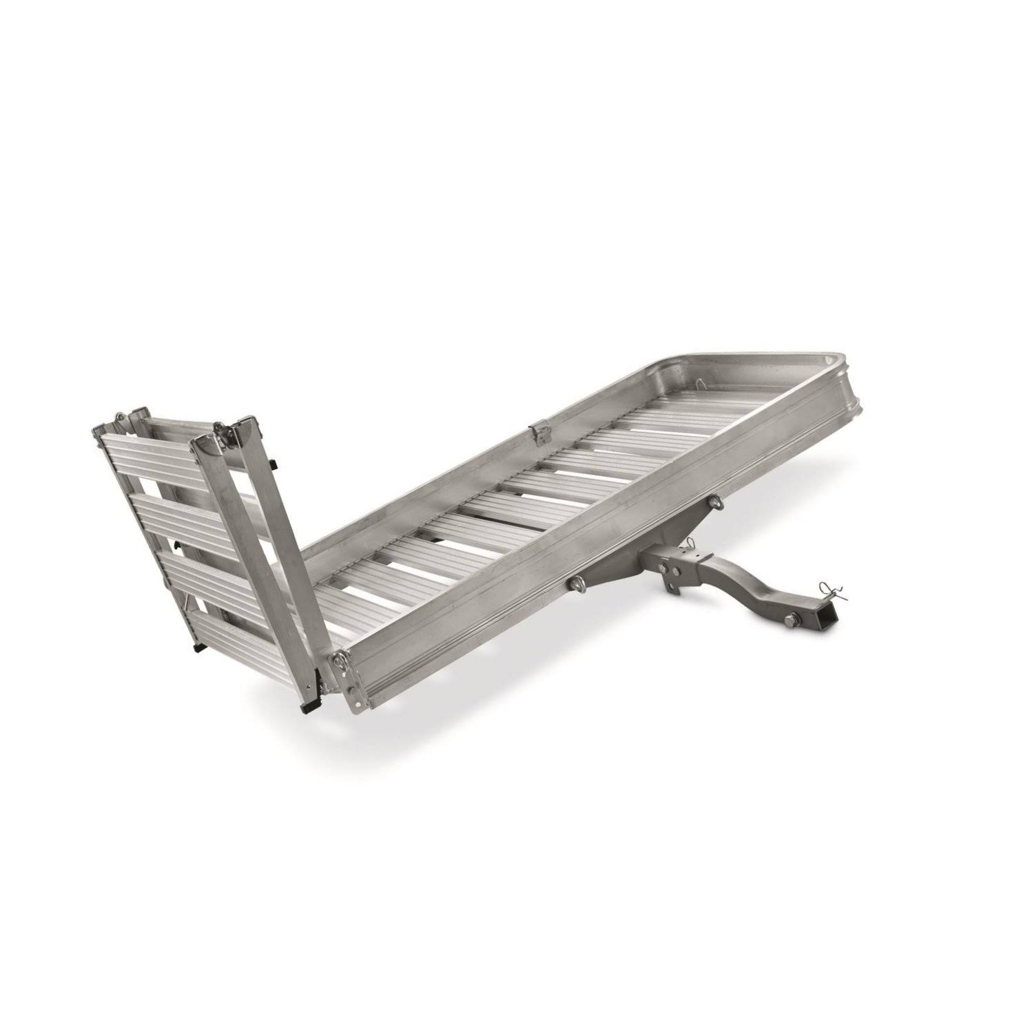Guide Gear Extra-Large Folding Aluminum Cargo Carrier with 3-Position Ramp