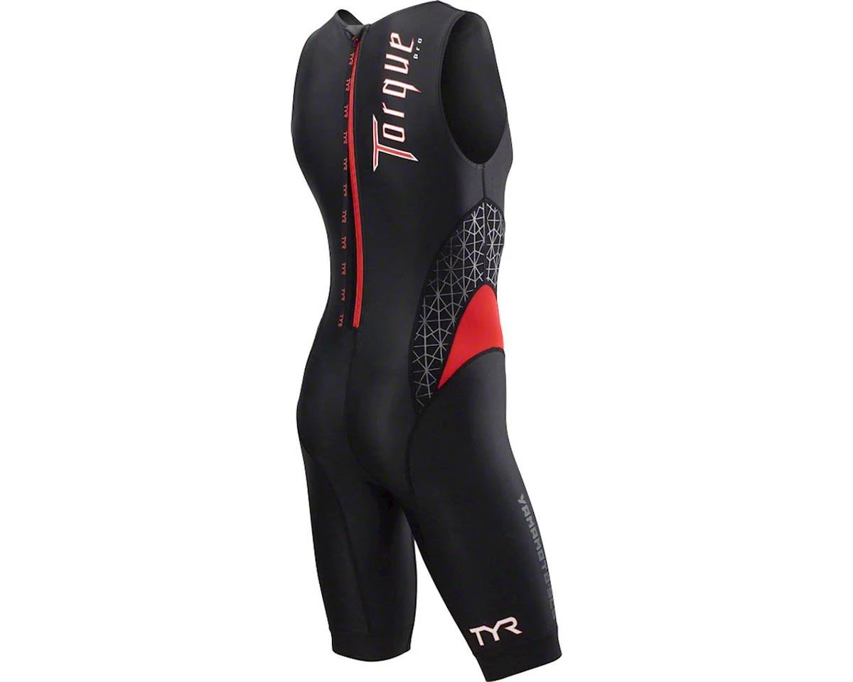 TYR Torque Pro Men&s Swimskin Black/Red SM