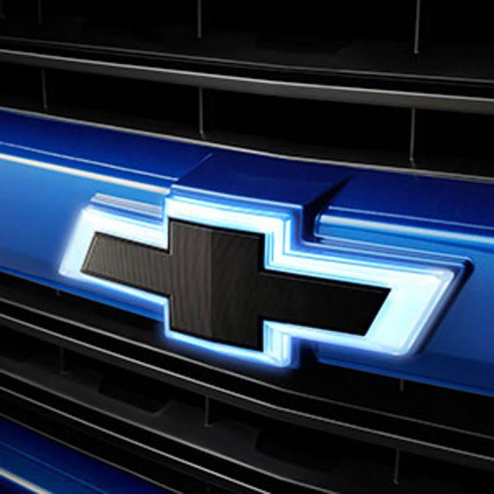 2016-2018 Chevrolet Silverado 1500 Exterior Trim Illuminated Emblem 84129741