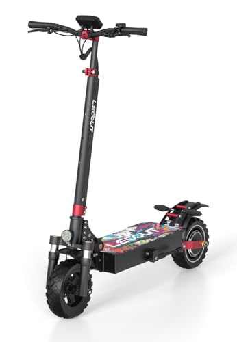 Electric Scooter, 31/53Mph Top Speed, 1000W/5600W Motor, 40/59Mi Long Range, NFC Dashboard, Dual Suspension & Brake System Electric Scooter for Adults