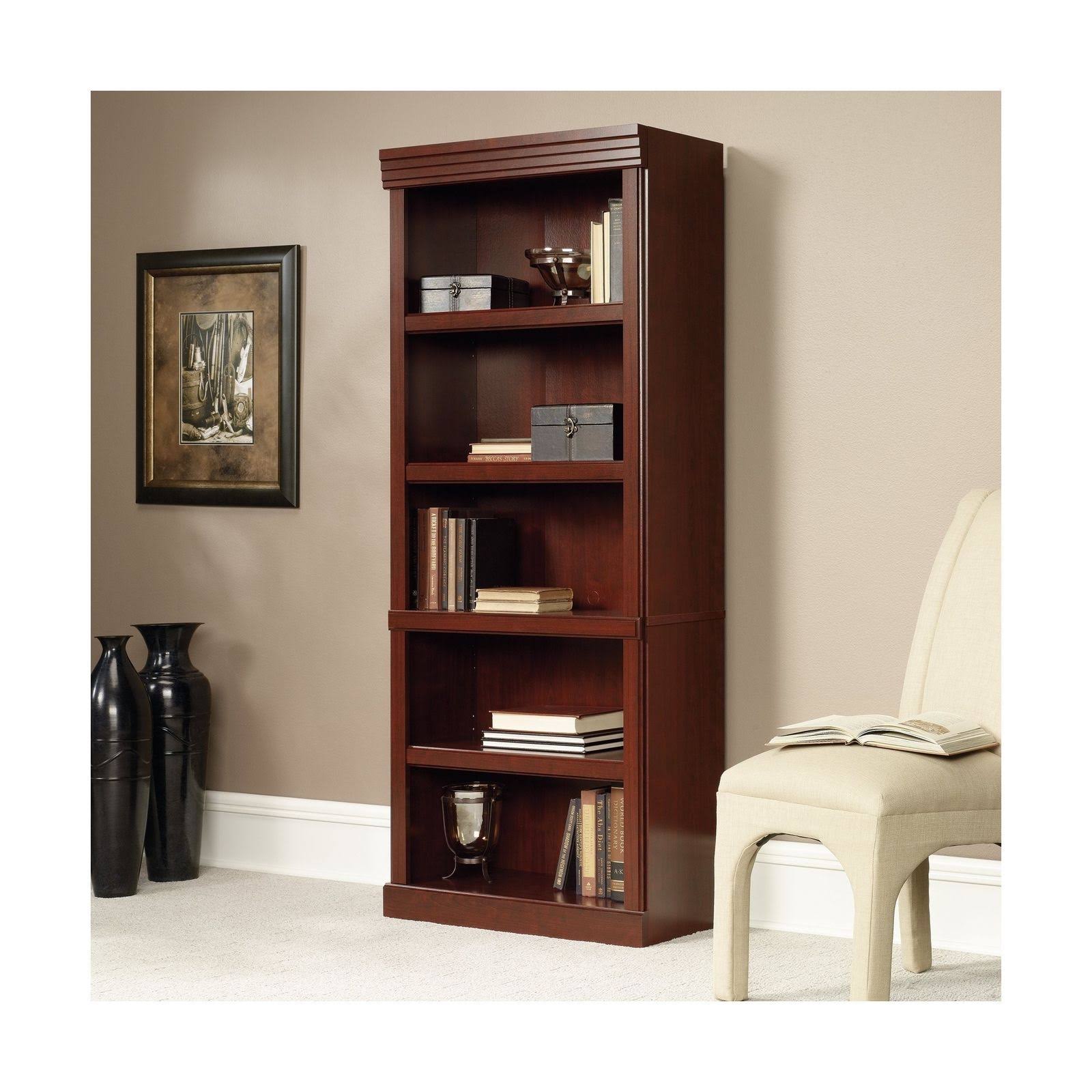 Sauder Heritage Hill Open Bookcase Classic Cherry