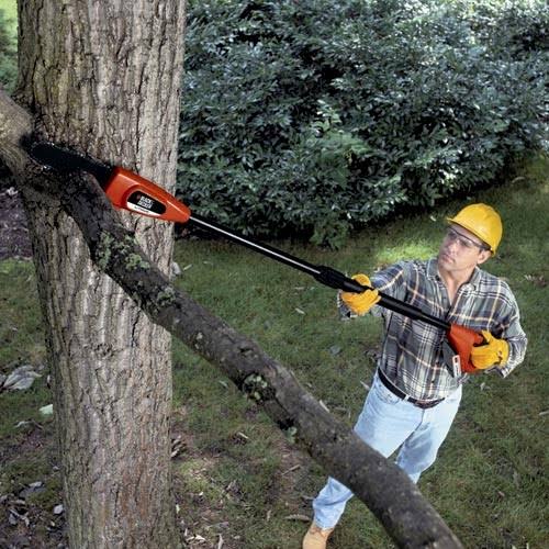 Black u0026 Decker LPP120B 20V Max Cordless Lithium-Ion 8 in. Pole Saw (Bare Tool)