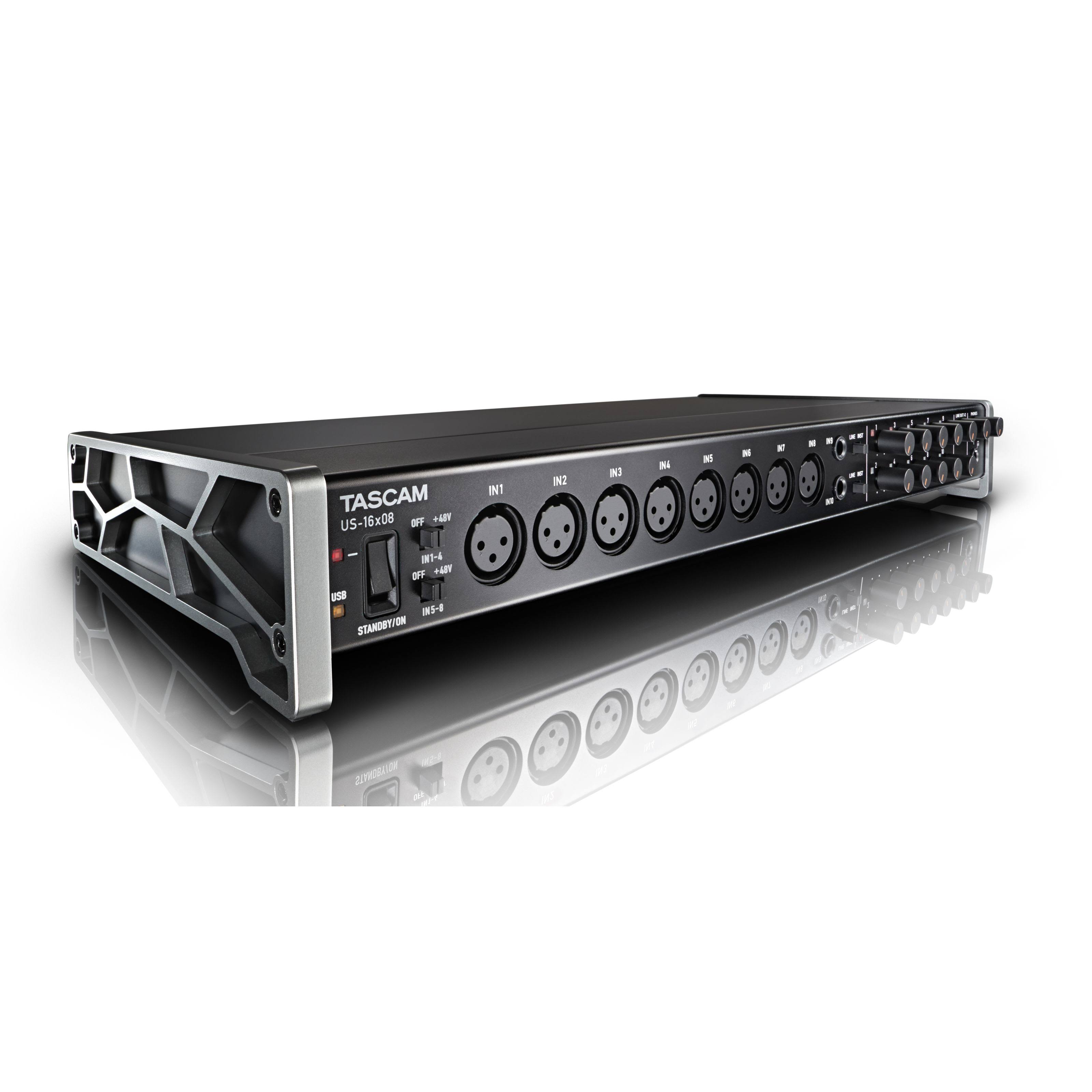 Tascam US-16x08 USB 2.0 Audio Interface - Stereo