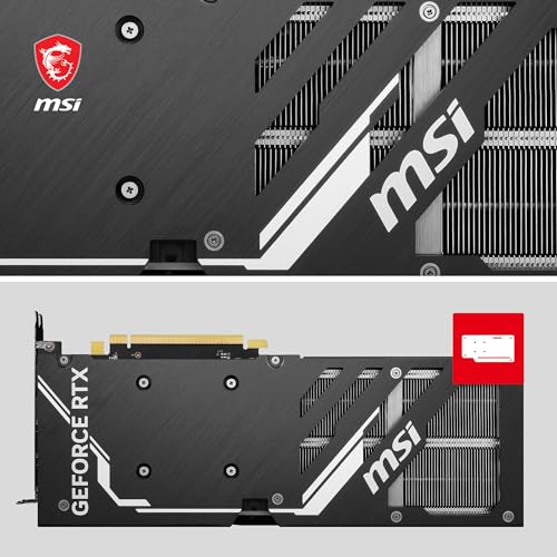 MSI GeForce RTX 4060 Ti Ventus 2X Black 8G OC Graphics Card -NVIDIA RTX 4060 Ti, 8GB GDDR6 Memory, 18Gbps, PCIe 4.0, DLSS3