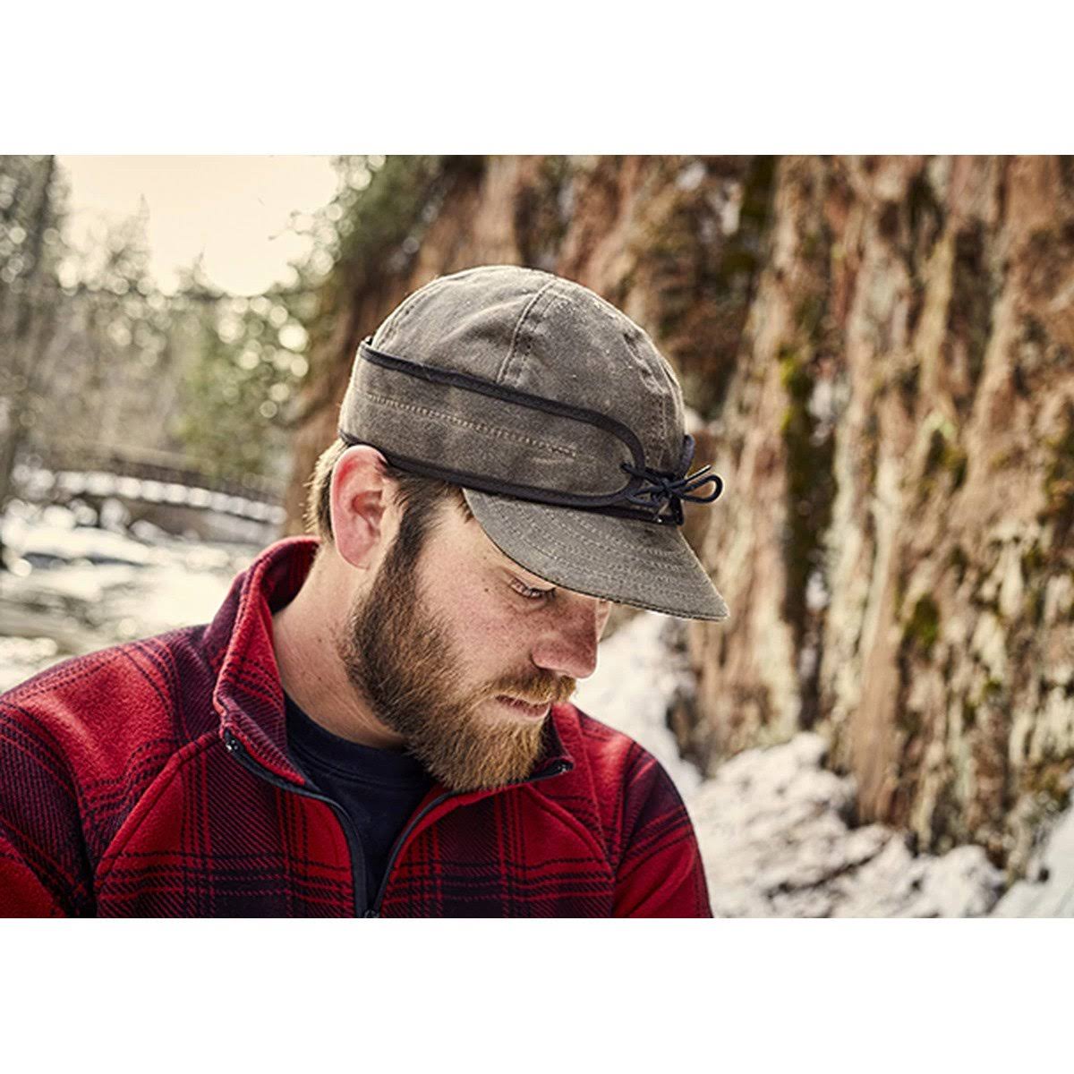 Stormy Kromer Waxed Cotton Cap - Field Tan