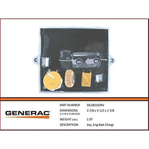 Generac Battery Charger Engine Assembly 0A18010SRV