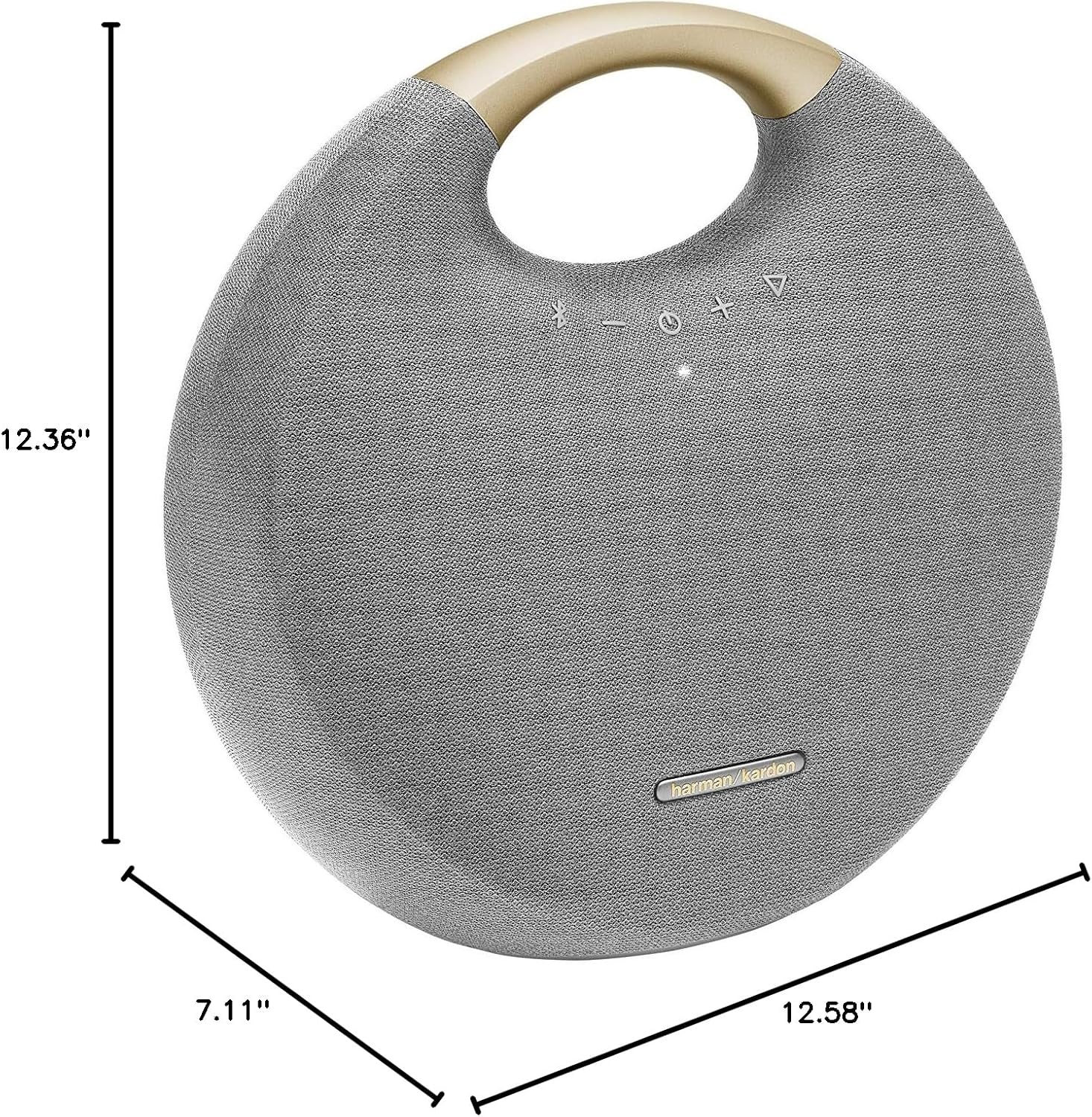 Harman Kardon Onyx Studio 6 - Bluetooth Speaker with Handle - Gray (HKOS6GRYAM)
