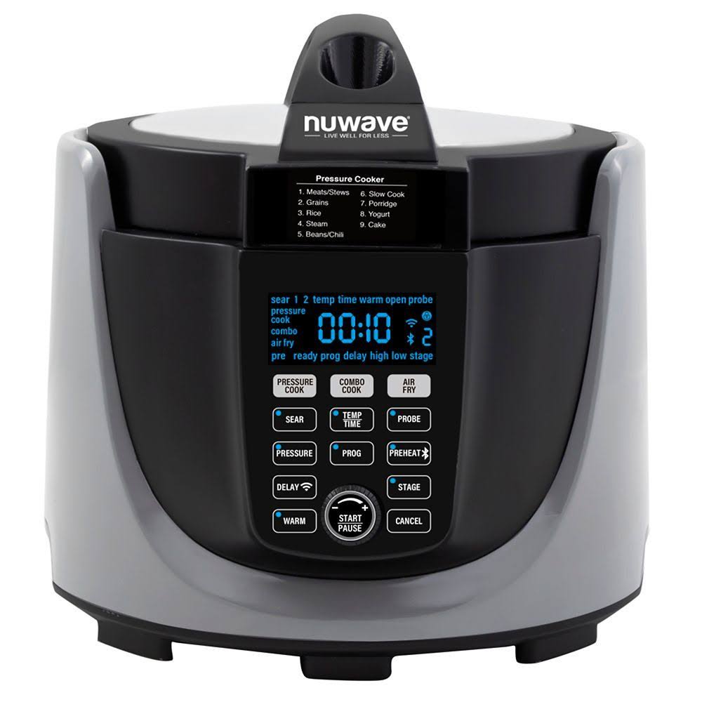 NuWave Duet Pressure Cooker / Air Fryer Combo, Multicolor, 6 qt