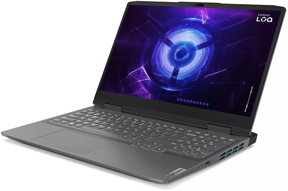 Lenovo LOQ 15.6" Full HD 144Hz Gaming Laptop Intel Core i5-12450H 8GB RAM 512GB SSD NVIDIA GeForce RTX 3050 6GB Storm Gray