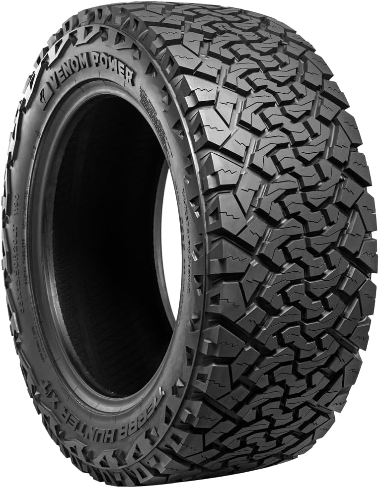 Venom Power Terra Hunter X/T XT Truck/SUV All-Terrain Mud Off-Road Radial Tire-265/70R17 265/70/17 265/70-17 115S Load Range SL 4-Ply BSW Black Side Wall
