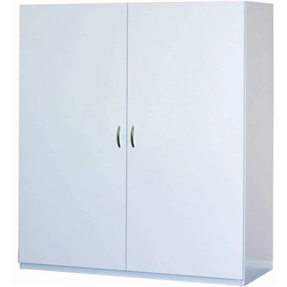 ClosetMaid 80 in. H x 48 in. W x 16 in. D White Melamine Jumbo Storage Cabinet 12357