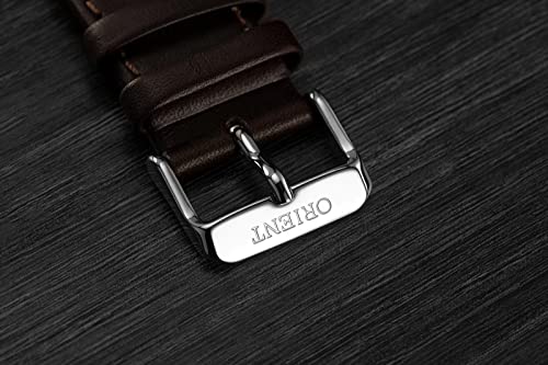 Orient Men's '2nd Gen. Bambino Ver. 2' Japanese Automatic Stainless Steel and Leather Dress Watch