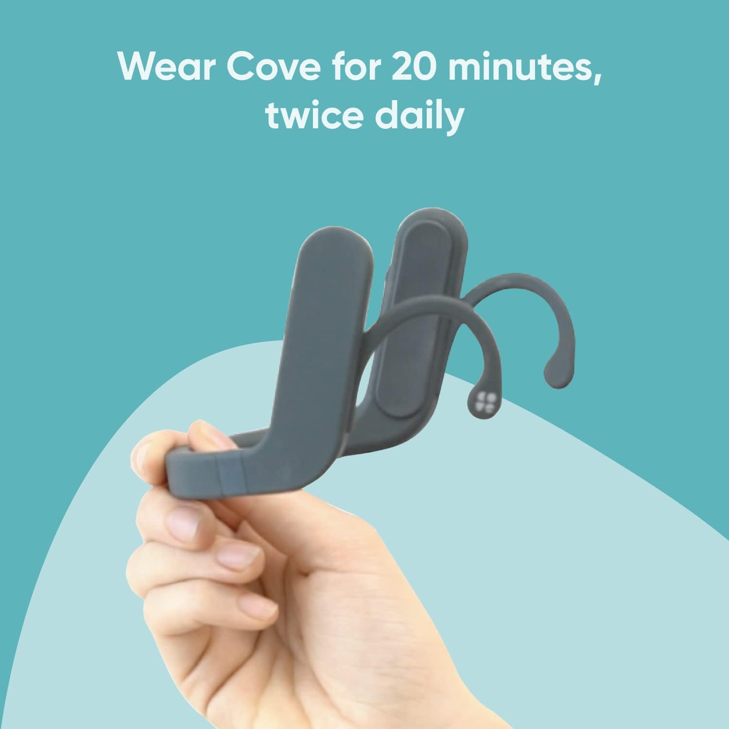 COVE - Wearable Device to Improve Sleep and Relieve Stress/Anxiousness�C with Free iOS & Android App to Track Progress. Results You can Feel