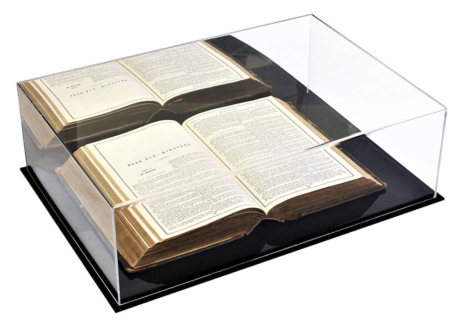 Deluxe Clear Acrylic Book Display Case (A029-B)