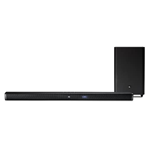JBL Bar 2.1 Deep Bass (MK2) - 2.1 channel soundbar with wireless subwoofer (6.5’’), 300W Max output, Bluetooth enable (Black)