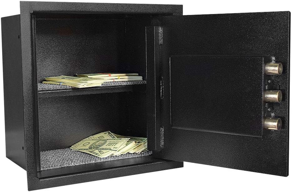 Stealth Heavy Duty Wall Safe Mechanical Extra Deep in The Wall WSHD1414 Made in USA