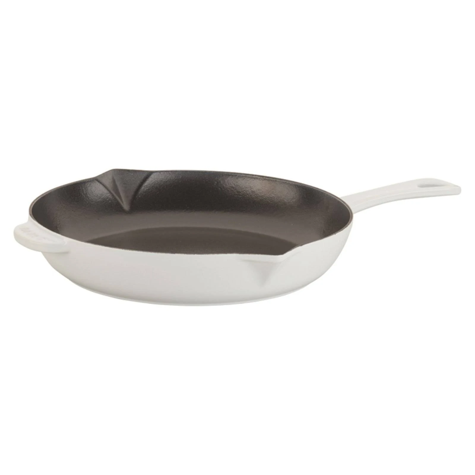 Staub 10x22 Cast Iron Fry Pan (White)