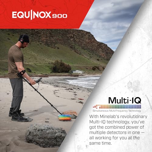 MINELAB Metal Detector Bundle for Adults with Equinox 800 and EQX 15 Coil