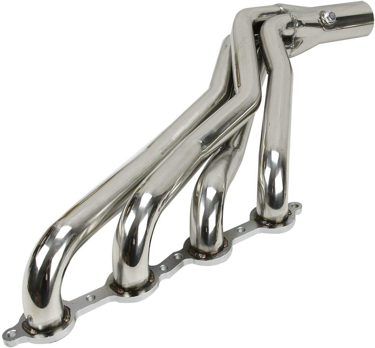 EASYBERG Long Tube Headers 1 3/4" Conversion Swap Compatible with Chevy C10 LS Truck LS1 LS2 LS3 LS6