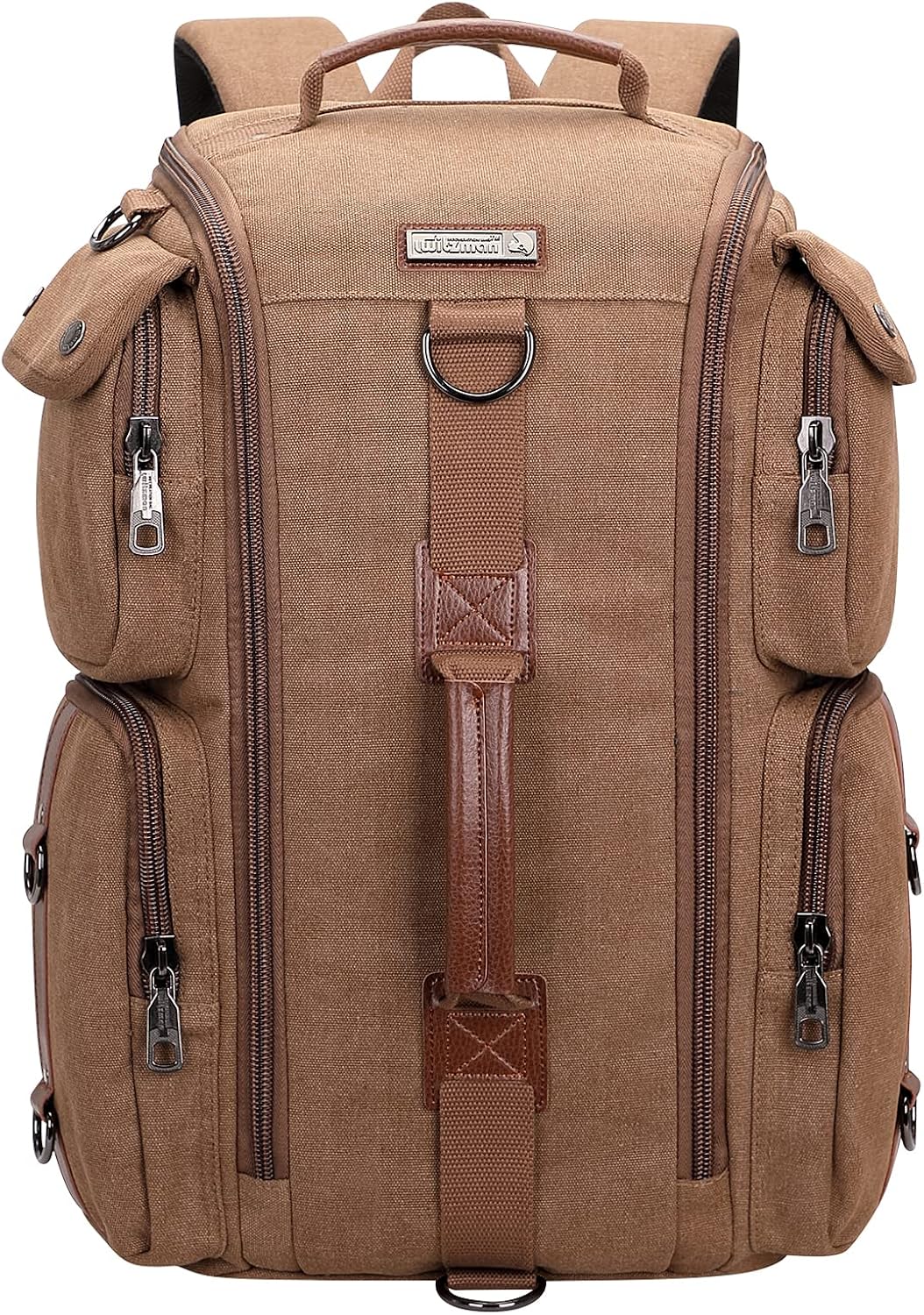 WITZMAN Travel Backpack for Men and Women Carry On Canvas Backpack Duffel Bag for Airplanes Fit 17 Inch Laptop …