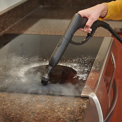 Wagner Spraytech 0282014 915e On-Demand Steam Cleaner & Wallpaper Removal, Multipurpose Power Steamer, 18 Attachments Included (Some Pieces Included in Storage Compartment) For Floor