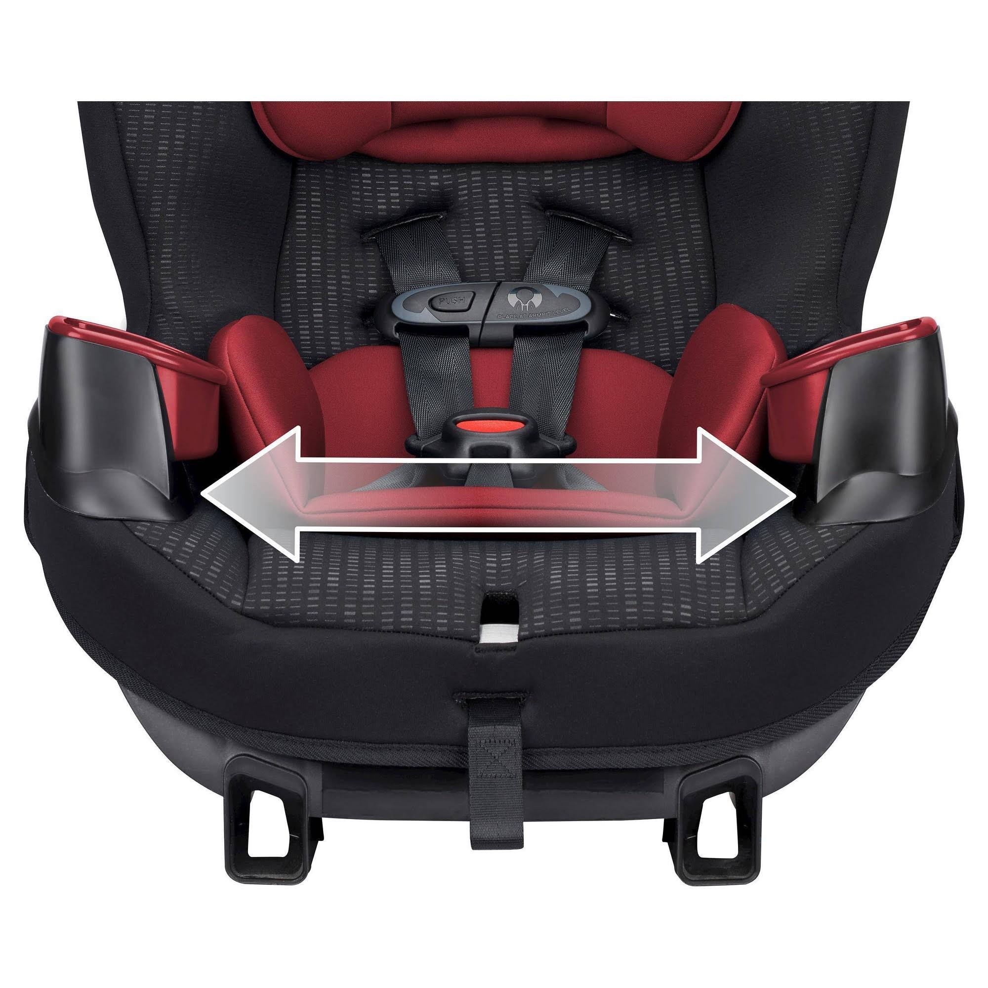 Evenflo Sonus 65 Convertible Car SEAT, Rocco Red