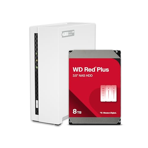 QNAP 4 Bay NAS with 12TB Storage Capacity, Preconfigured RAID 5 Seagate IronWolf Drives Bundle, 2.5GbE Ports (TS-433-4G-44ST-US)