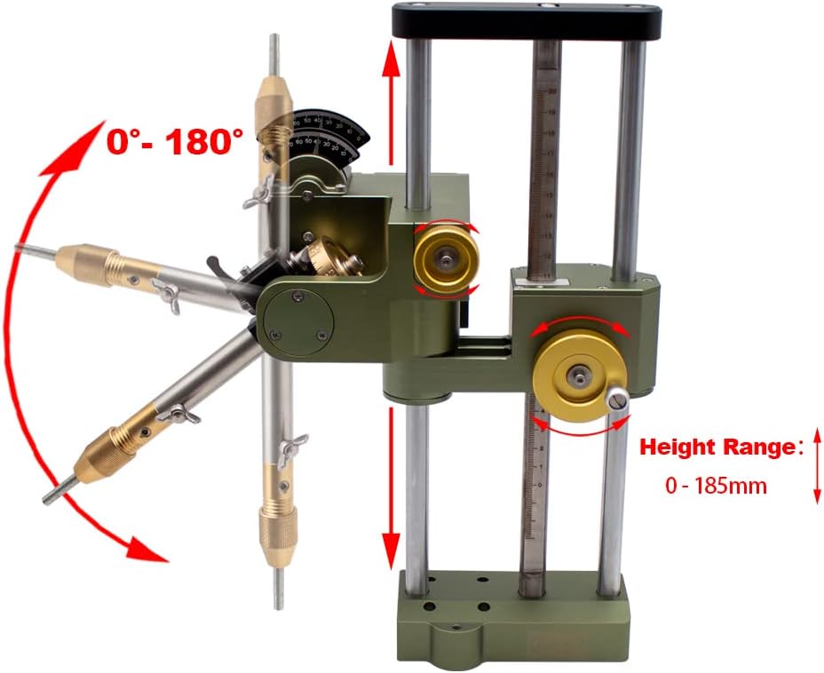 Gemstone Grinding Faceting Machine Faceted Gem Polishing Machine Jewelry Polisher Flat Grinder Lapidary Machine 2800RPM 120W (New Standard Machine)