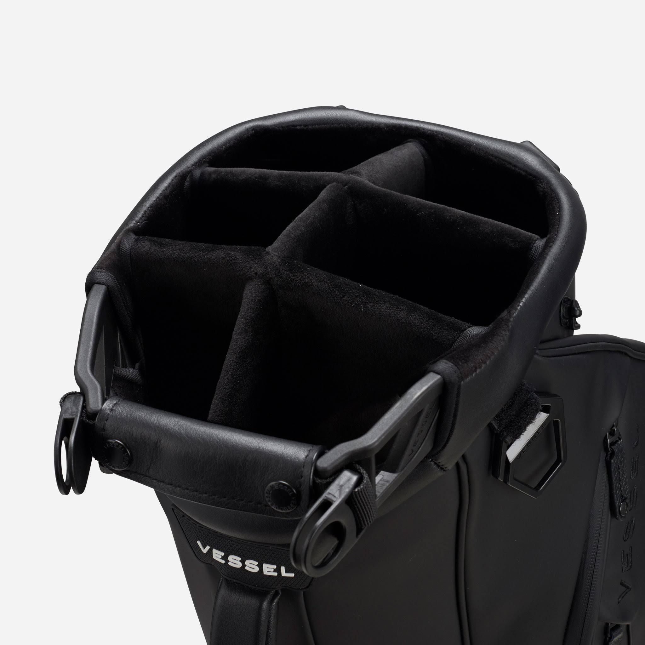 Vessel Player III 6 Way Stand Bag, Matte Iridium