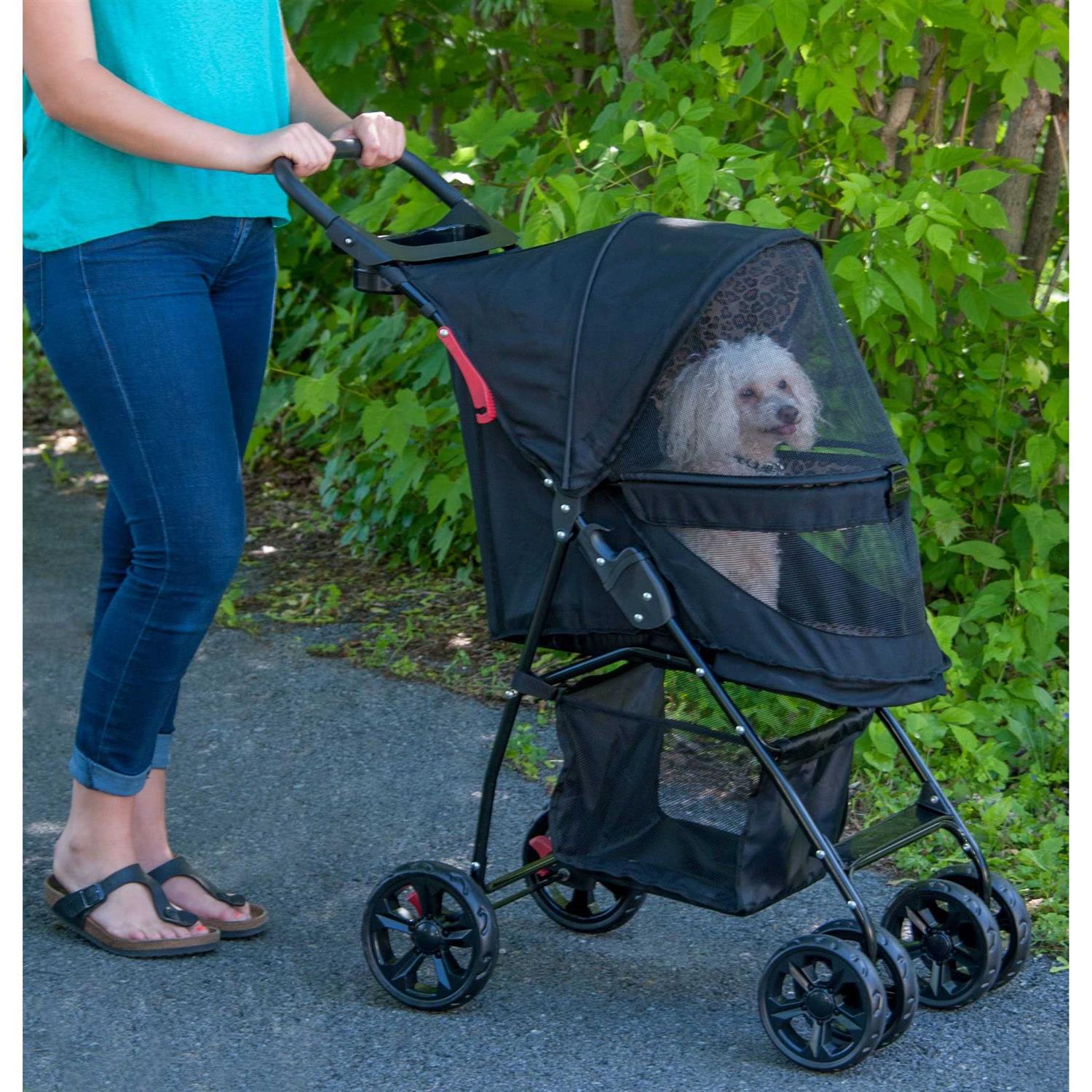 Pet Gear Happy Trails Lite No-Zip Pet Stroller - Pet Supplies online store
